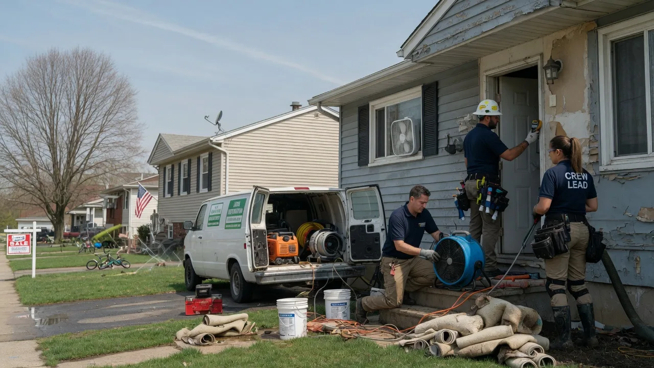 Flood Cleanup in Naval Air Station Jrb, TX near me